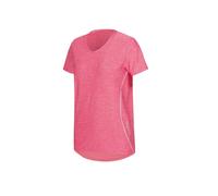 T-Shirt TRIGEMA "TRIGEMA Sportshirt in Melange-Optik", Damen, Gr. M, rosa (flamingo), 90% Polyester, 10% Elasthan, Shirts T-Shirt (74171814-M) flamingo