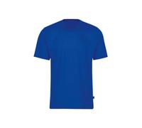 T-Shirt TRIGEMA "TRIGEMA T-Shirt aus 100% Baumwolle", Damen, Gr. XL, blau (royal), Single Jersey, 100% Baumwolle, Basic, lang, Rundhals, Shirts T-Shirt (10893153-XL) royal