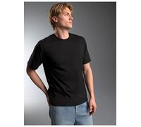 T-Shirt TRIGEMA "TRIGEMA T-Shirt aus 100% Baumwolle", Herren, Gr. XL, schwarz, 100% Baumwolle, Basic, Kurzarm, Shirts (66457565-XL) schwarz
