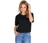 Trigema Damen 539202 T-Shirt, Schwarz (Schwarz C2c 508), 3XL