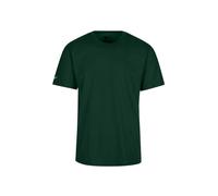 T-Shirt TRIGEMA "TRIGEMA T-Shirt aus 100% Biobaumwolle", Herren, Gr. M, grün (tanne, c2c), 100% Baumwolle (Bio-Baumwolle kbA), Basic, Shirts T-Shirt (72949429-M) tanne, c2c