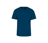T-Shirt TRIGEMA "TRIGEMA T-Shirt aus 100% Biobaumwolle", Herren, Gr. XL, blau (saphir, c2c), 100% Baumwolle (Bio-Baumwolle kbA), Basic, Shirts T-Shirt (73037330-XL) saphir, c2c