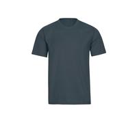 T-Shirt TRIGEMA "TRIGEMA T-Shirt DELUXE Baumwolle", Herren, Gr. S, grau (anthrazit), 100% Baumwolle, Basic, Shirts T-Shirt (31339133-S) anthrazit