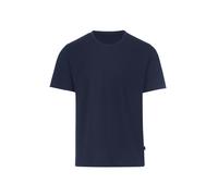 T-Shirt TRIGEMA "TRIGEMA T-Shirt in Piqué-Qualität", Damen, Gr. XXL, blau (navy), 100% Baumwolle, Basic, Shirts T-Shirt (60760656-XXL) navy