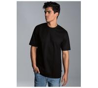 T-Shirt TRIGEMA "TRIGEMA T-Shirt in Piqué-Qualität", Herren, Gr. XXL, schwarz, 100% Baumwolle, Basic, Halbarm, Shirts (93926815-XXL) schwarz
