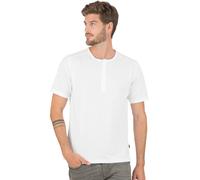 Trigema Herren T-Shirt mit Knopfleiste Deluxe Baumwolle