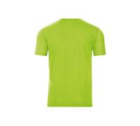 T-Shirt TRIGEMA "TRIGEMA V-Shirt COOLMAX", Damen, Gr. M, gelb (lemon), 100% Polyester (recycelt), Shirts T-Shirt (77047965-M) lemon