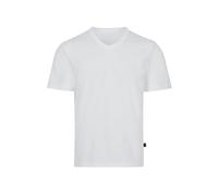 Trigema Herren T-Shirt 637203, Gr. Small, Weiß (weiss 001)