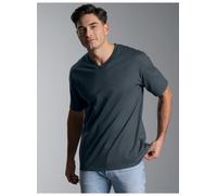 Trigema Herren 637203 T-Shirt, Grau (anthrazit 018), XL