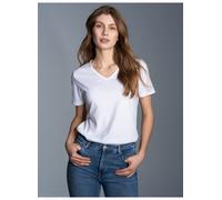 Trigema Damen T-Shirt 536203, Gr. 40 (Herstellergröße: M), Weiß (weiß 001)