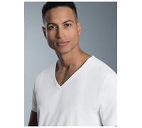 Trigema Herren T-Shirt Slim Fit, Einfarbig, Gr. X-Large, Weiß (Weiss 001)