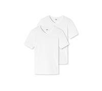 T-Shirt UNCOVER BY SCHIESSER "T-Shirt 2er Pack", Herren, Gr. XL, weiß, Obermaterial: 95% Baumwolle CO. 5% Elasthan EL., Shirts T-Shirt (60185624-XL) weiß
