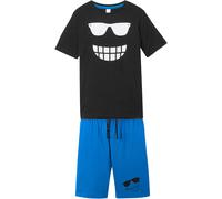 T-Shirt und Jersey-Bermuda (2-tlg.Set) aus reiner Bio-Baumwolle 128/134