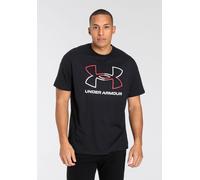 T-Shirt UNDER ARMOUR "UA GL FOUNDATION UPDATE SS", Damen, Gr. XXL, schwarz, Single Jersey, Obermaterial: 60% Baumwolle, 40% Polyester, unifarben, normal, Rundhals, eng eingefasste Kante, Shirts T-Shir