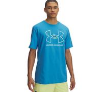Under Armour Herren Global Short Sleeve T Shirt UA GL Foundation Update SS, (452) Ether Blue/Sonic Yellow/Stream, XL