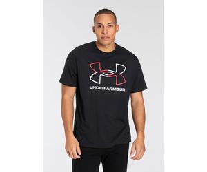 T-Shirt UNDER ARMOUR "UA GL FOUNDATION UPDATE SS", Herren, Gr. XXL, schwarz, Single Jersey, Obermaterial: 60% Baumwolle, 40% Polyester, unifarben, normal, Rundhals, eng eingefasste Kante, Shirts T-Shi