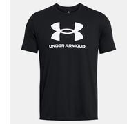 T-Shirt UNDER ARMOUR "UA SPORTSTYLE LOGO UPDATE SS", Herren, Gr. 3XL, schwarz,, weiß, Obermaterial: 60% Baumwolle, 40% Polyester, Shirts T-Shirt, sportlicher Stil, für Sportmode und aktive Freizeit (3