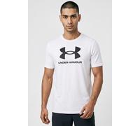 UNDER ARMOUR Logo T-Shirt Herren 100 - white/black XL