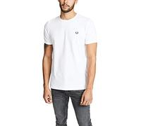 Fred Perry T-Shirt Herren Weiß Größe M