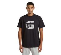 T-SHIRT Uomo G-STAR D28823-E385 G ICON GR R T BLACK 6484