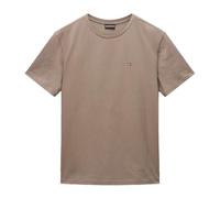 Napapijri T-Shirt Salis Herren Kurzarm Baumwolle Melange Fallen Rock XXL