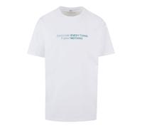 T-Shirt "Upscale by Mister Tee Appreciate Expect Oversize Tee", Damen, Gr. S, weiß, 100% Baumwolle, UPSCALE BY MISTER TEE, bedruckt, oversize, Rundhals, Shirts T-Shirt (47546023-S) weiß