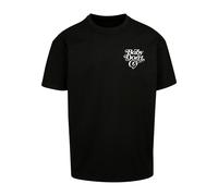 T-Shirt "Upscale by Mister Tee Baby Don´t Cry Oversize Tee", Damen, Gr. 4XL, schwarz, 100% Baumwolle, UPSCALE BY MISTER TEE, bedruckt, oversize, Rundhals, Shirts T-Shirt (83140617-4XL) schwarz