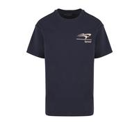 T-Shirt "Upscale by Mister Tee Buenos Aires Oversize Tee", Jungen, Gr. XL, navy, 100% Baumwolle, UPSCALE BY MISTER TEE, bedruckt, oversize, Rundhals, Shirts T-Shirt (95863655-XL) navy