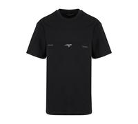 T-Shirt "Upscale by Mister Tee Find Love Oversize Tee", Herren, Gr. M, schwarz, 100% Baumwolle, UPSCALE BY MISTER TEE, bedruckt, oversize, Rundhals, Shirts T-Shirt (77257429-M)