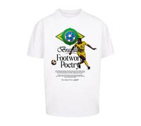 T-Shirt "Upscale by Mister Tee Footwork Poetry Oversize Tee", Jungen, Gr. XL, weiß, 100% Baumwolle, UPSCALE BY MISTER TEE, bedruckt, oversize, Rundhals, Shirts T-Shirt (84774342-XL) weiß