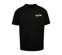 T-Shirt "Upscale by Mister Tee Good Life Quest Oversize Tee", Damen, Gr. XL, schwarz, 100% Baumwolle, UPSCALE BY MISTER TEE, bedruckt, oversize, Rundhals, Shirts T-Shirt (61475742-XL) schwarz