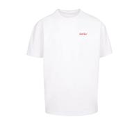 T-Shirt "Upscale by Mister Tee Herren Ball Hard Heavy Oversize Tee", Damen, Gr. S, weiß, 100% Baumwolle, UPSCALE BY MISTER TEE, bedruckt, oversize, Rundhals, Shirts T-Shirt (96379069-S) weiß