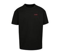 T-Shirt "Upscale by Mister Tee Herren Ball Hard Heavy Oversize Tee", Herren, Gr. S, schwarz, 100% Baumwolle, UPSCALE BY MISTER TEE, bedruckt, oversize, Rundhals, Shirts T-Shirt (77100023-S) schwarz