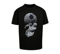 T-Shirt "Upscale by Mister Tee Herren", Damen, Gr. L, schwarz, 100% Baumwolle, UPSCALE BY MISTER TEE, bedruckt, oversize, Rundhals, Shirts T-Shirt (88483546-L) schwarz