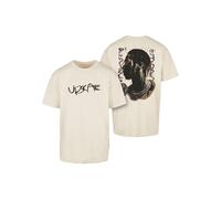 T-Shirt "Upscale by Mister Tee Herren Giza Oversize Tee", Herren, Gr. XXL, sand, 100% Baumwolle, UPSCALE BY MISTER TEE, unifarben, oversize, Rundhals, Shirts T-Shirt (69458367-XXL)