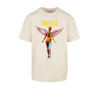 T-Shirt "Upscale by Mister Tee Herren In Utero Oversize Tee", Damen, Gr. L, sand, 100% Baumwolle, UPSCALE BY MISTER TEE, unifarben, oversize, Rundhals, Shirts T-Shirt (56944346-L) sand