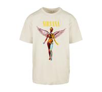 T-Shirt "Upscale by Mister Tee Herren In Utero Oversize Tee", Herren, Gr. S, sand, 100% Baumwolle, UPSCALE BY MISTER TEE, unifarben, oversize, Rundhals, Shirts T-Shirt (56944346-S)