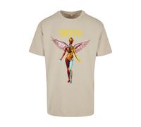 T-Shirt "Upscale by Mister Tee Herren In Utero Oversize Tee", Herren, Gr. S, wet sand, 100% Baumwolle, UPSCALE BY MISTER TEE, unifarben, oversize, Rundhals, Shirts T-Shirt (10285802-S)