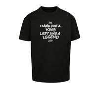 T-Shirt "Upscale by Mister Tee Herren Like A Legend Oversize Tee", Herren, Gr. XXL, schwarz, 100% Baumwolle, UPSCALE BY MISTER TEE, bedruckt, oversize, Rundhals, Shirts T-Shirt (15866709-XXL) schwarz