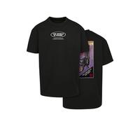 T-Shirt "Upscale by Mister Tee Herren Money Maker Oversize Tee", Damen, Gr. M, schwarz, 100% Baumwolle, UPSCALE BY MISTER TEE, unifarben, oversize, ohne Ausschnitt, Shirts T-Shirt (83028951-M)