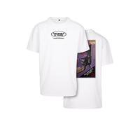 T-Shirt "Upscale by Mister Tee Herren Money Maker Oversize Tee", Jungen, Gr. XS, weiß, 100% Baumwolle, UPSCALE BY MISTER TEE, unifarben, oversize, ohne Ausschnitt, Shirts T-Shirt (92954956-XS) weiß