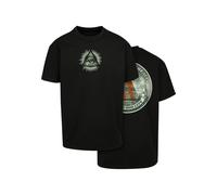 T-Shirt UPSCALE BY MISTER TEE "Upscale by Mister Tee Herren New Order Oversize Tee" Gr. L, schwarz (black) Herren Shirts (31089363-L) black