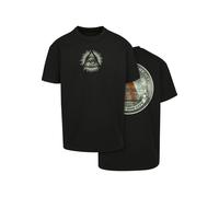 T-Shirt "Upscale by Mister Tee Herren New Order Oversize Tee", Herren, Gr. M, schwarz, 100% Baumwolle, UPSCALE BY MISTER TEE, bedruckt, oversize, Rundhals, Shirts T-Shirt (35570748-M) schwarz