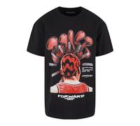 Mister Tee Oversized T-Shirt mit Motiv- und Statement-Print in Black, Größe M