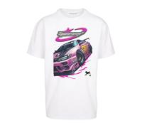 Mister Tee Upscale Speed Heavy Oversize Tee in Gr. M in Weiß