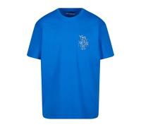 T-Shirt "Upscale by Mister Tee Not Like Us Oversize Tee", Damen, Gr. L, cobaltblau, 100% Baumwolle, UPSCALE BY MISTER TEE, bedruckt, oversize, Rundhals, Shirts T-Shirt (53549339-L) cobaltblau