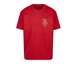 T-Shirt "Upscale by Mister Tee Not Like Us Oversize Tee", Herren, Gr. XXL, cityrot, 100% Baumwolle, UPSCALE BY MISTER TEE, bedruckt, oversize, Rundhals, Shirts T-Shirt (85568019-XXL) cityrot