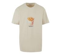 T-Shirt "Upscale by Mister Tee Small Fries Heavy Oversize Tee", Jungen, Gr. S, sand, 100% Baumwolle, UPSCALE BY MISTER TEE, bedruckt, oversize, Rundhals, Shirts T-Shirt (35951068-S) sand