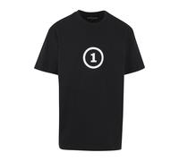 T-Shirt "Upscale by Mister Tee Strictly Businnes Oversize Tee", Herren, Gr. XL, schwarz, 100% Baumwolle, UPSCALE BY MISTER TEE, bedruckt, oversize, Rundhals, Shirts T-Shirt (34042025-XL) schwarz