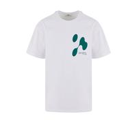 T-Shirt "Upscale by Mister Tee Theory Of Anomaly Oversize Tee", Damen, Gr. S, weiß, 100% Baumwolle, UPSCALE BY MISTER TEE, bedruckt, oversize, Rundhals, Shirts T-Shirt (35971514-S) weiß